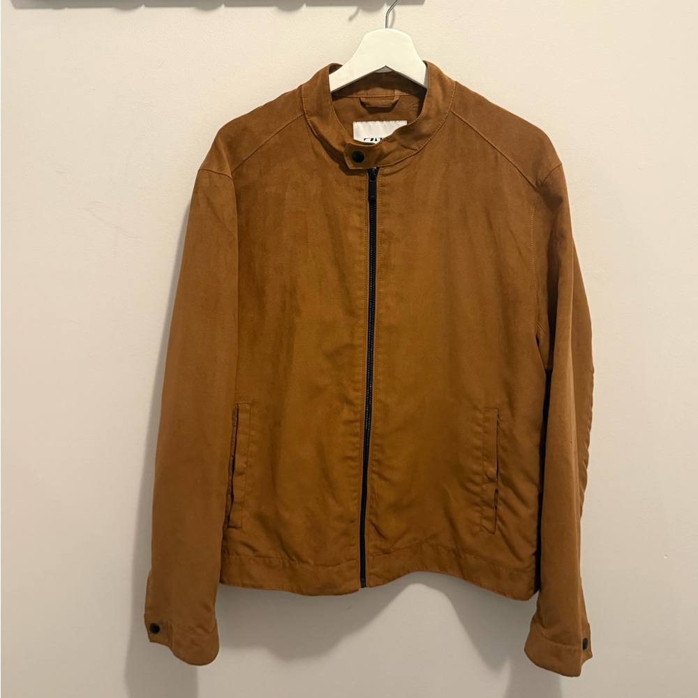 Zara Men's Brown Lightweight Jacket